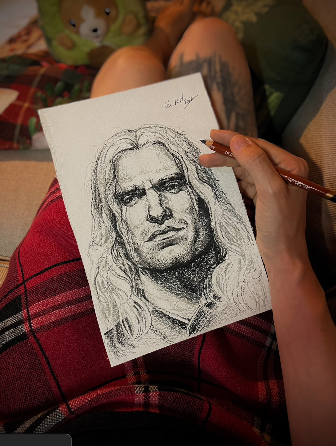 Croquis one shot "Geralt"