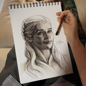 Croquis one shot « Khaleesi »