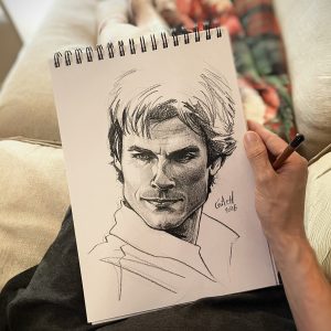 Croquis one shot « Damon »
