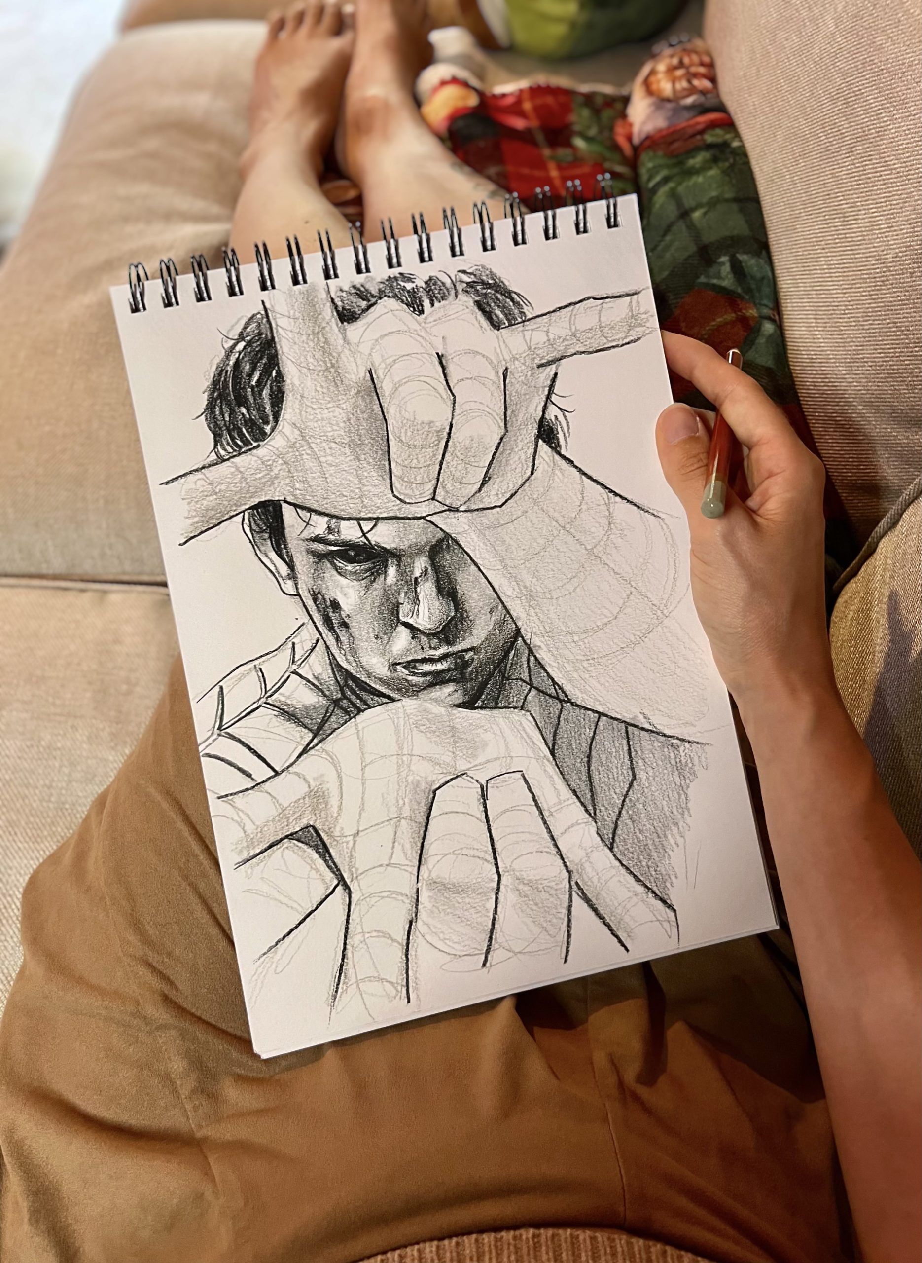 Croquis one shot « Spiderman Tom »